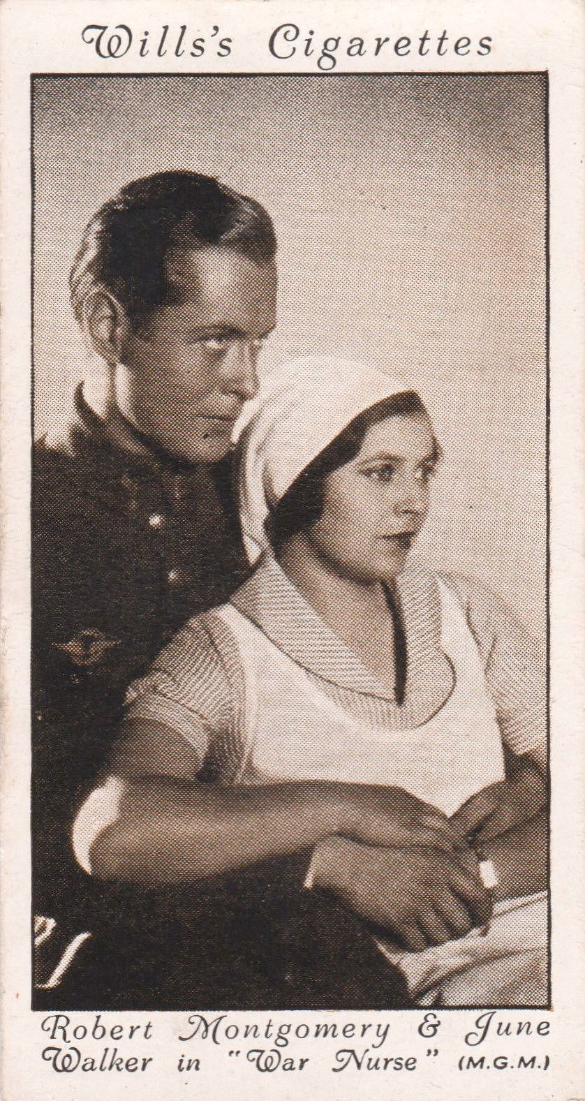ROBERT MONTGOMERY & JUNE WALKER in "WAR NURSE"