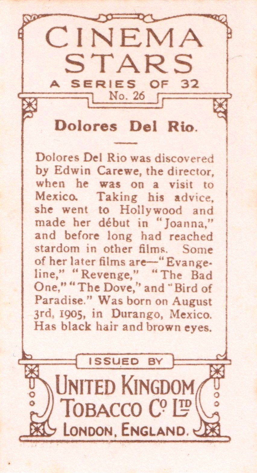 DOLORES DEL RIO
