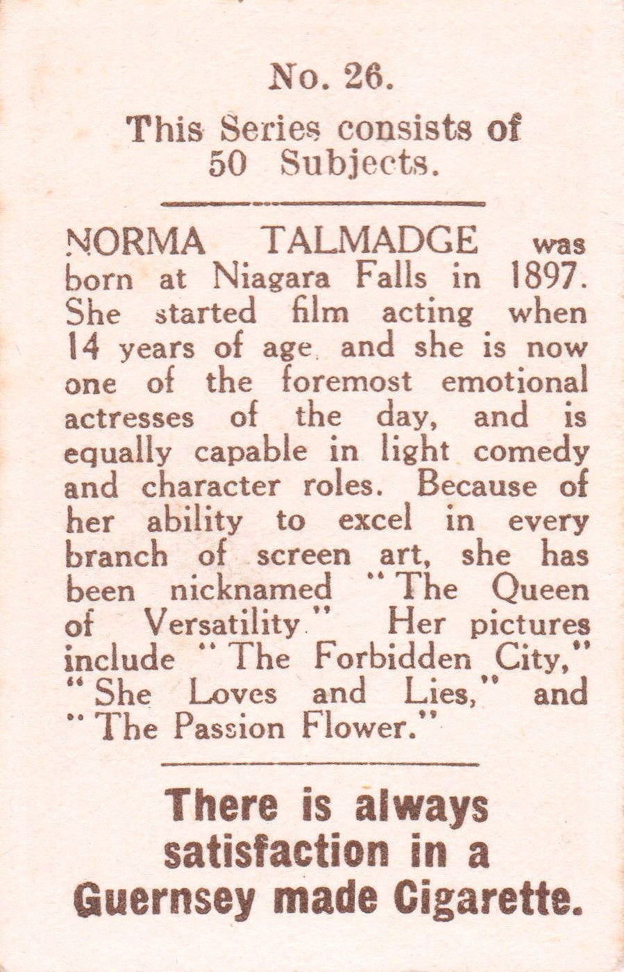 NORMA TALMADGE