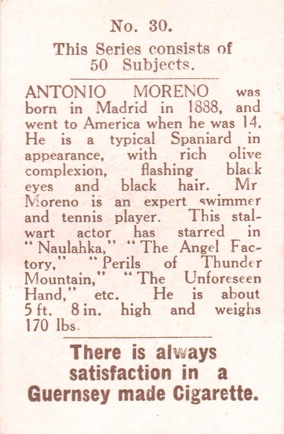 ANTONIO MORENO