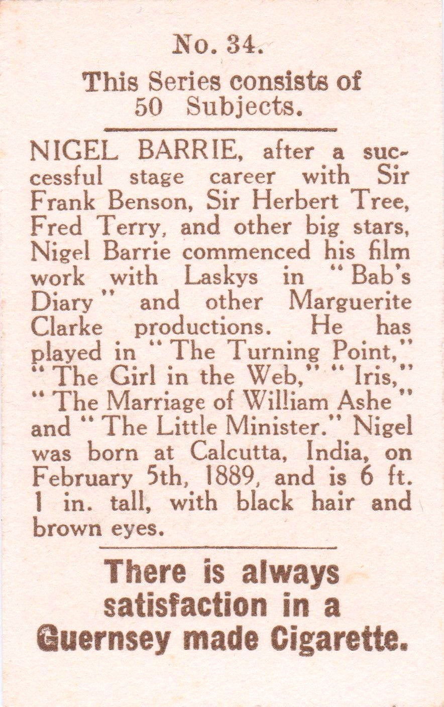 NIGEL BARRIE