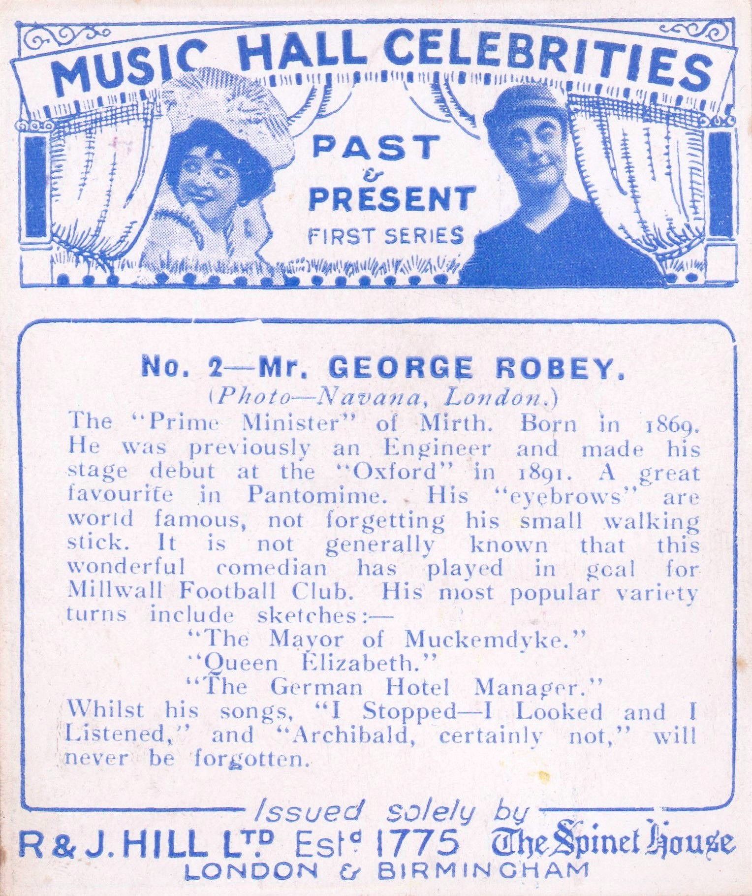 Mr. GEORGE ROBEY