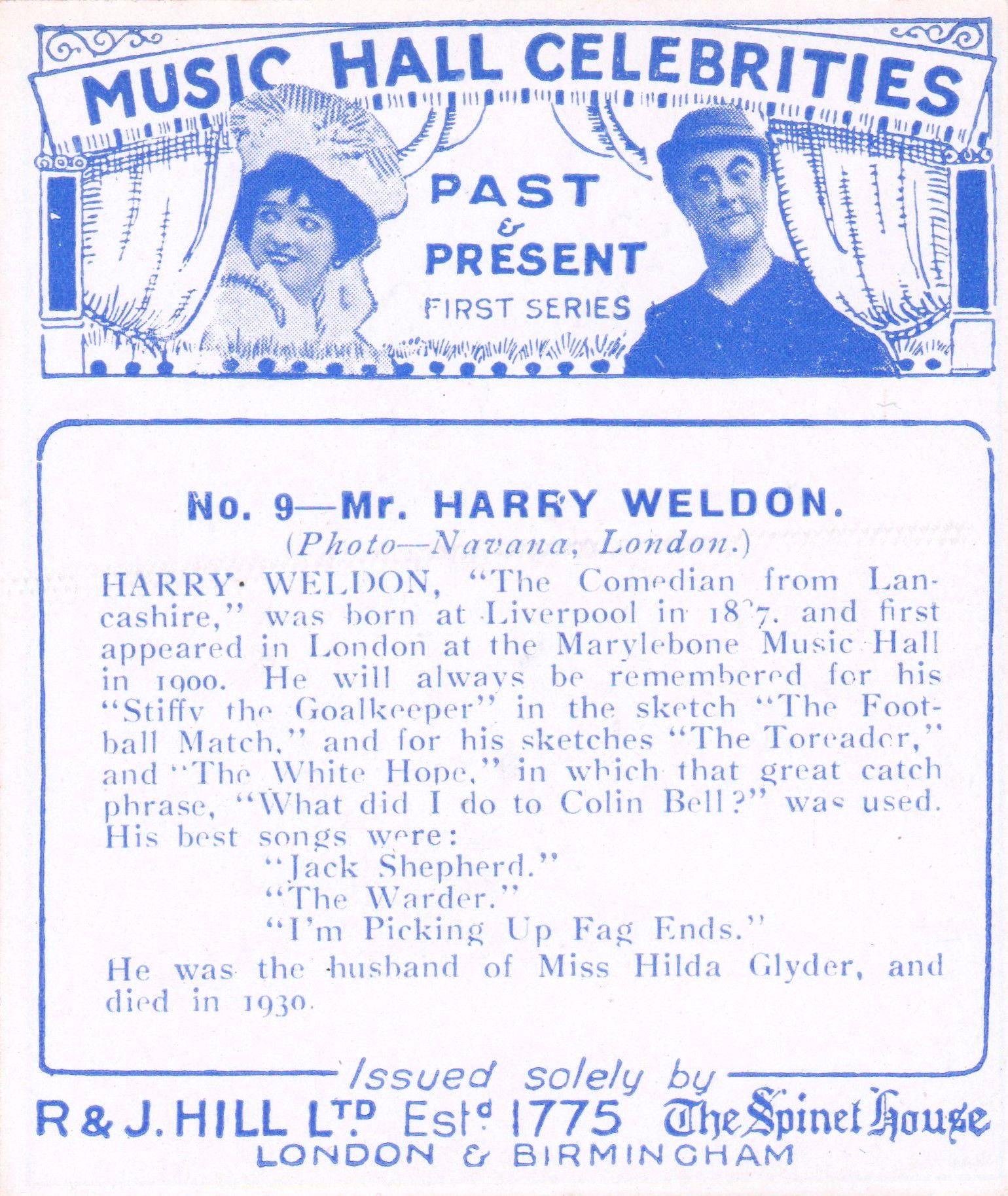 Mr. HARRY WELDON
