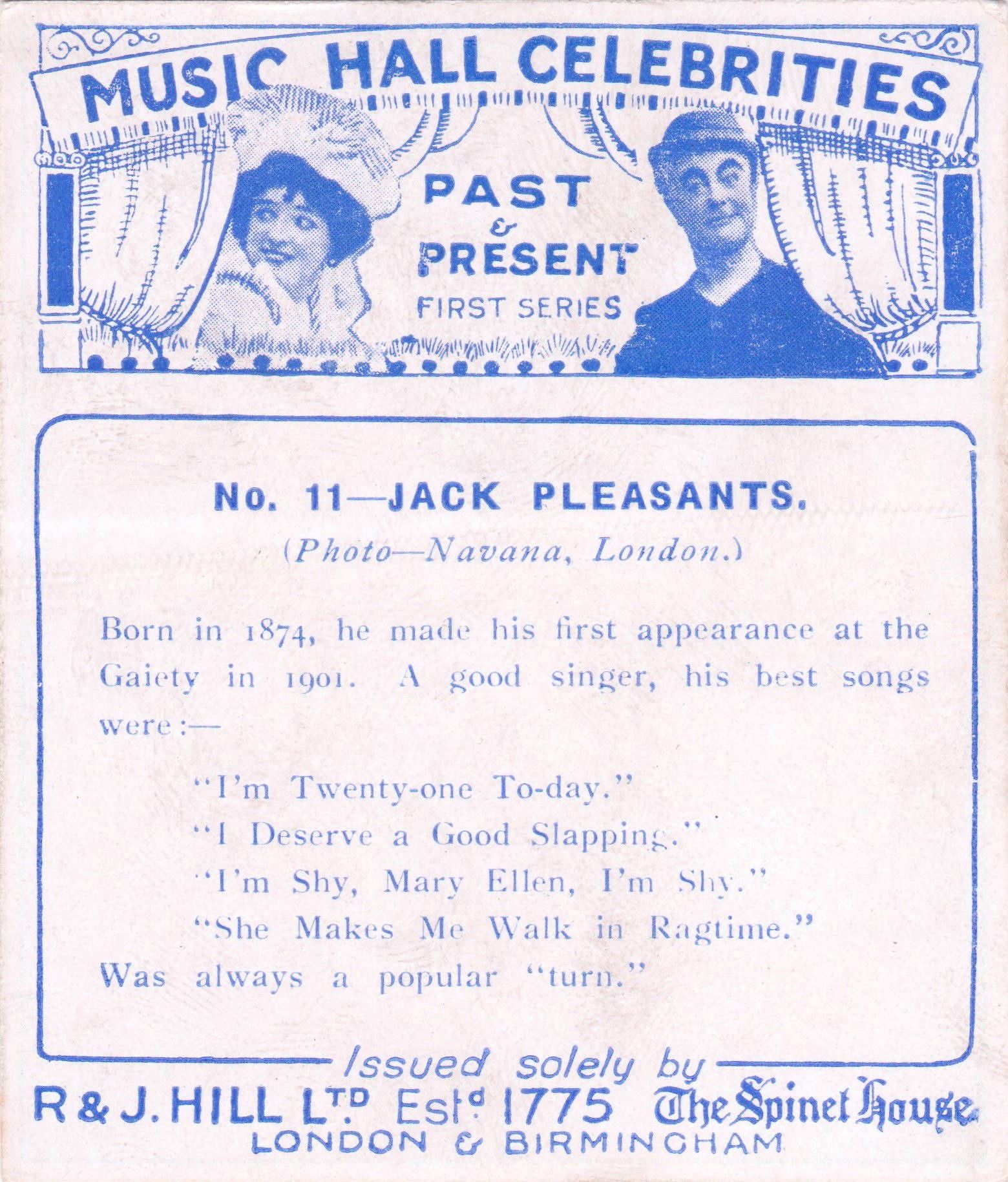 JACK PLEASANTS