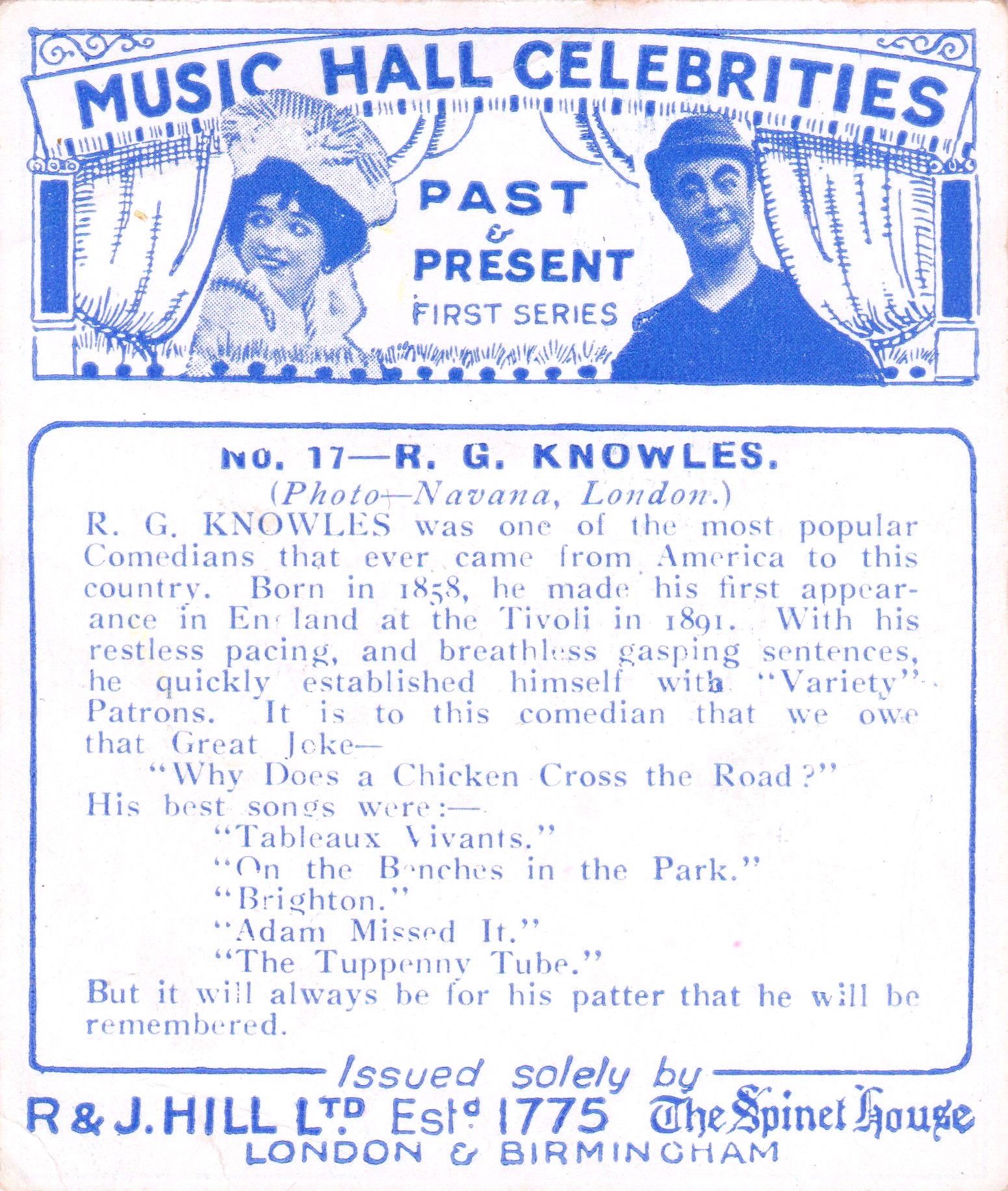 R. G. KNOWLES