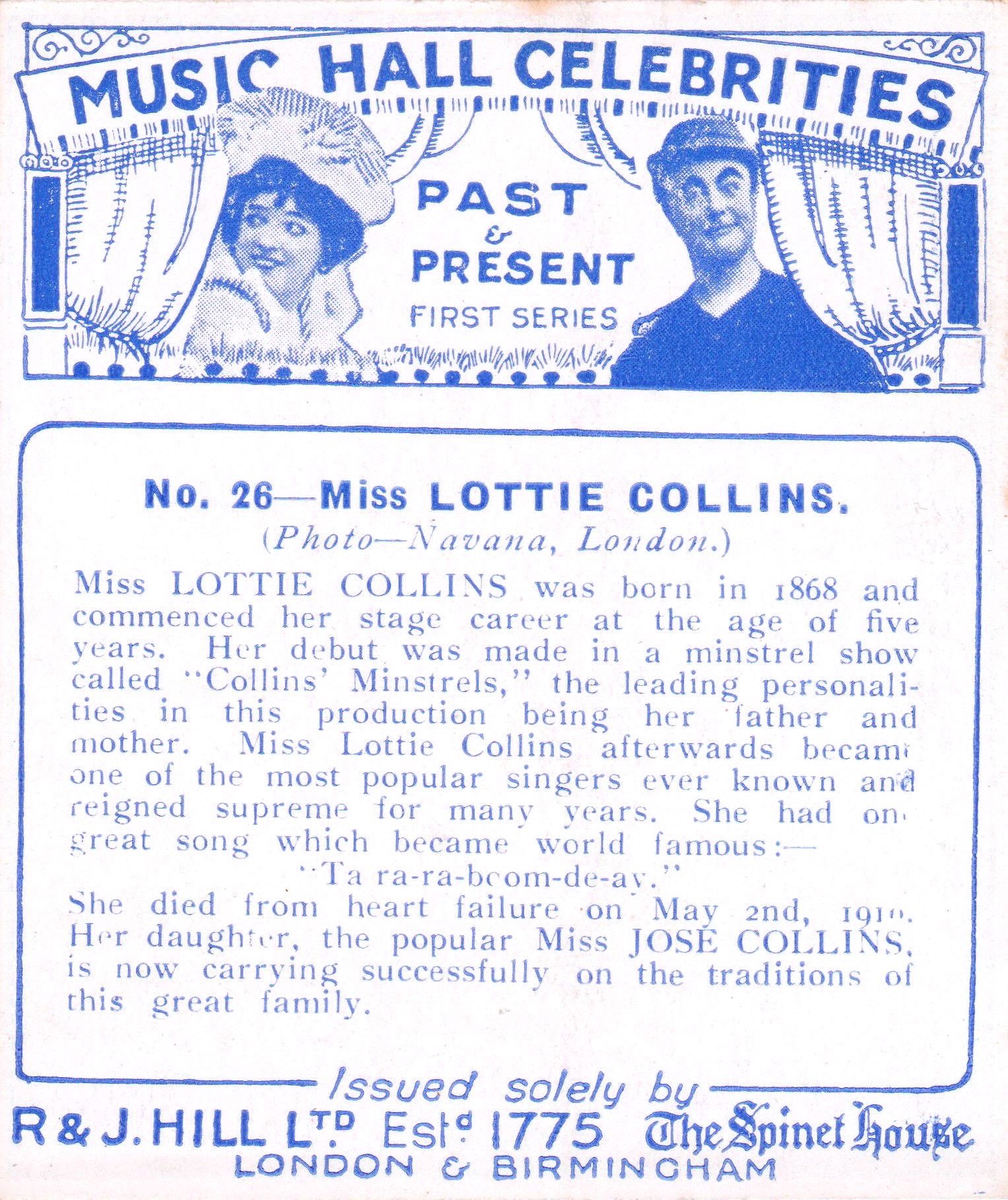 Miss LOTTIE COLLINS