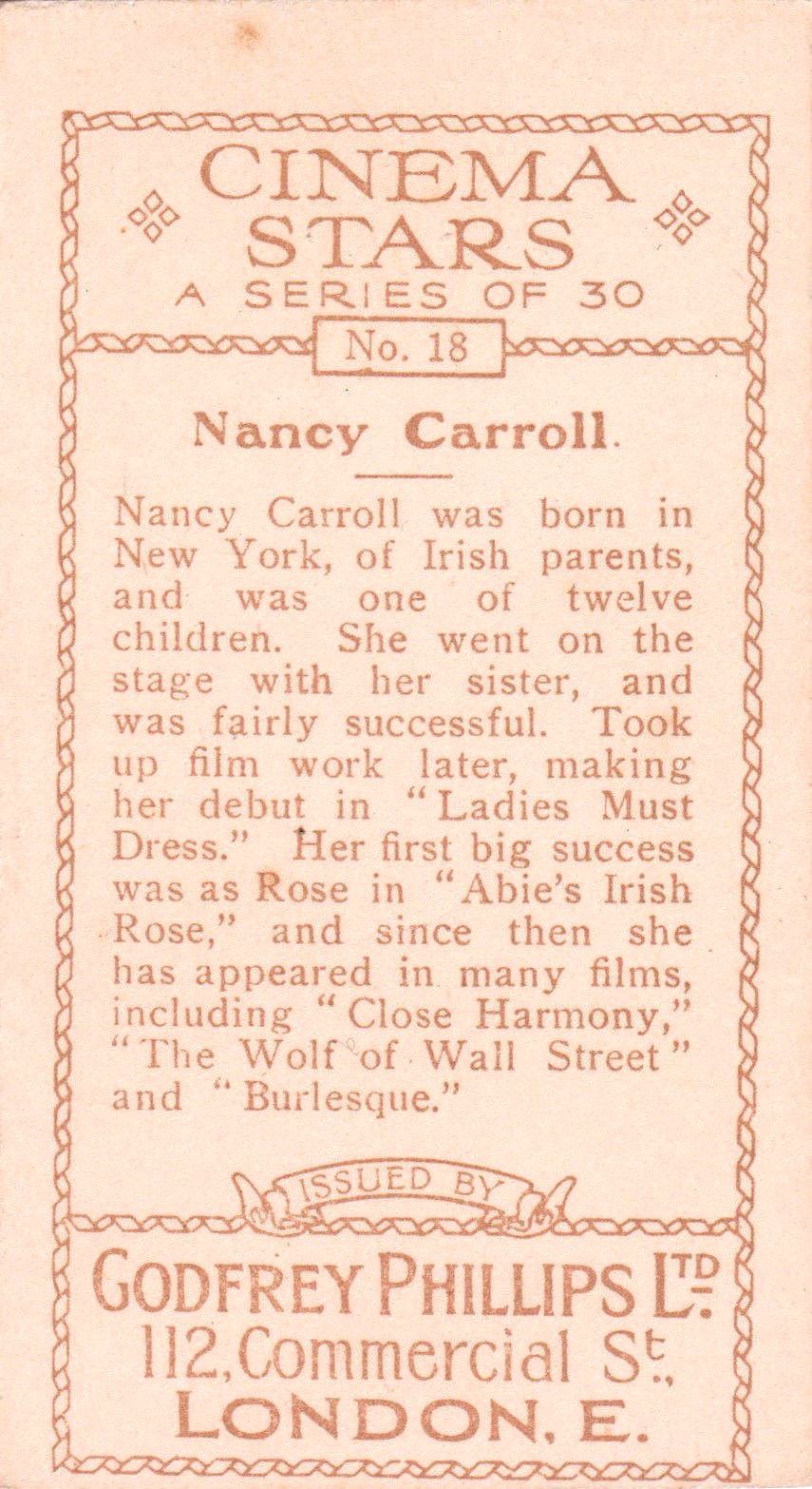 NANCY CARROLL