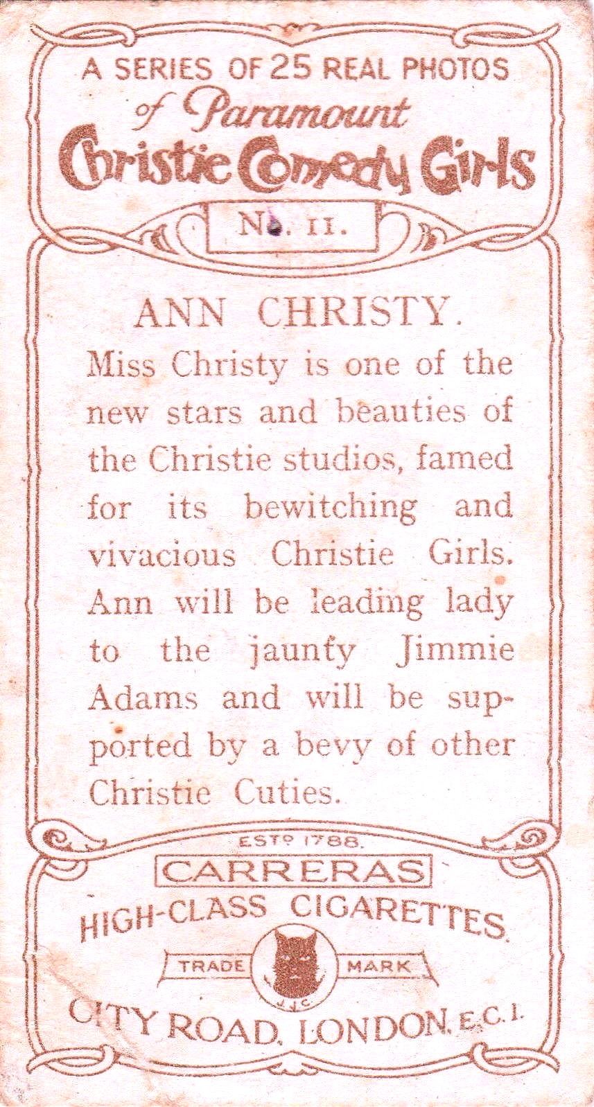 ANN CHRISTY