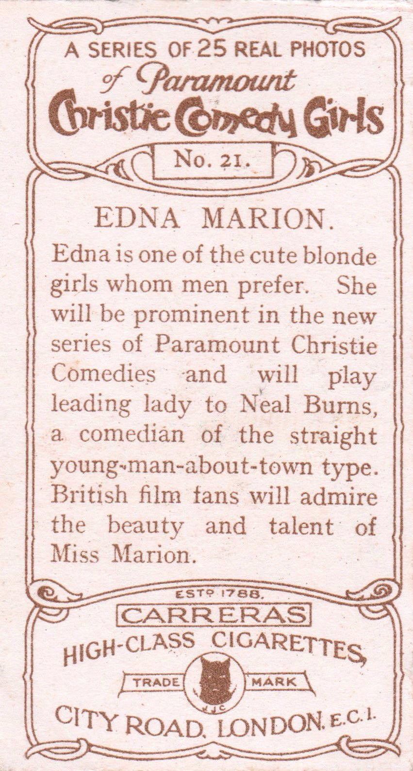 EDNA MARION