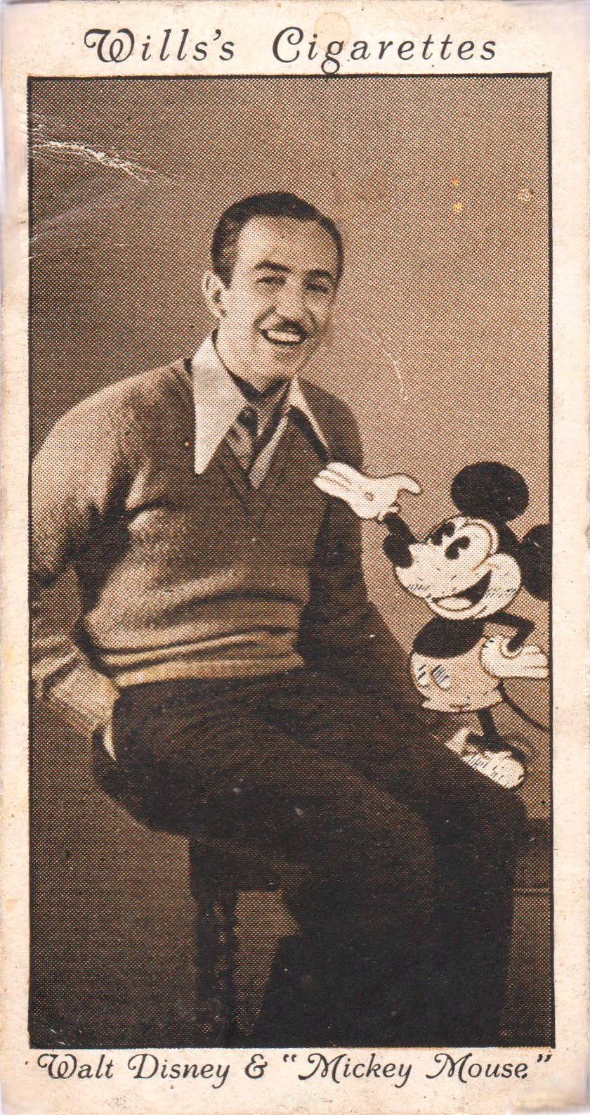 WALT DISNEY & MICKEY MOUSE
