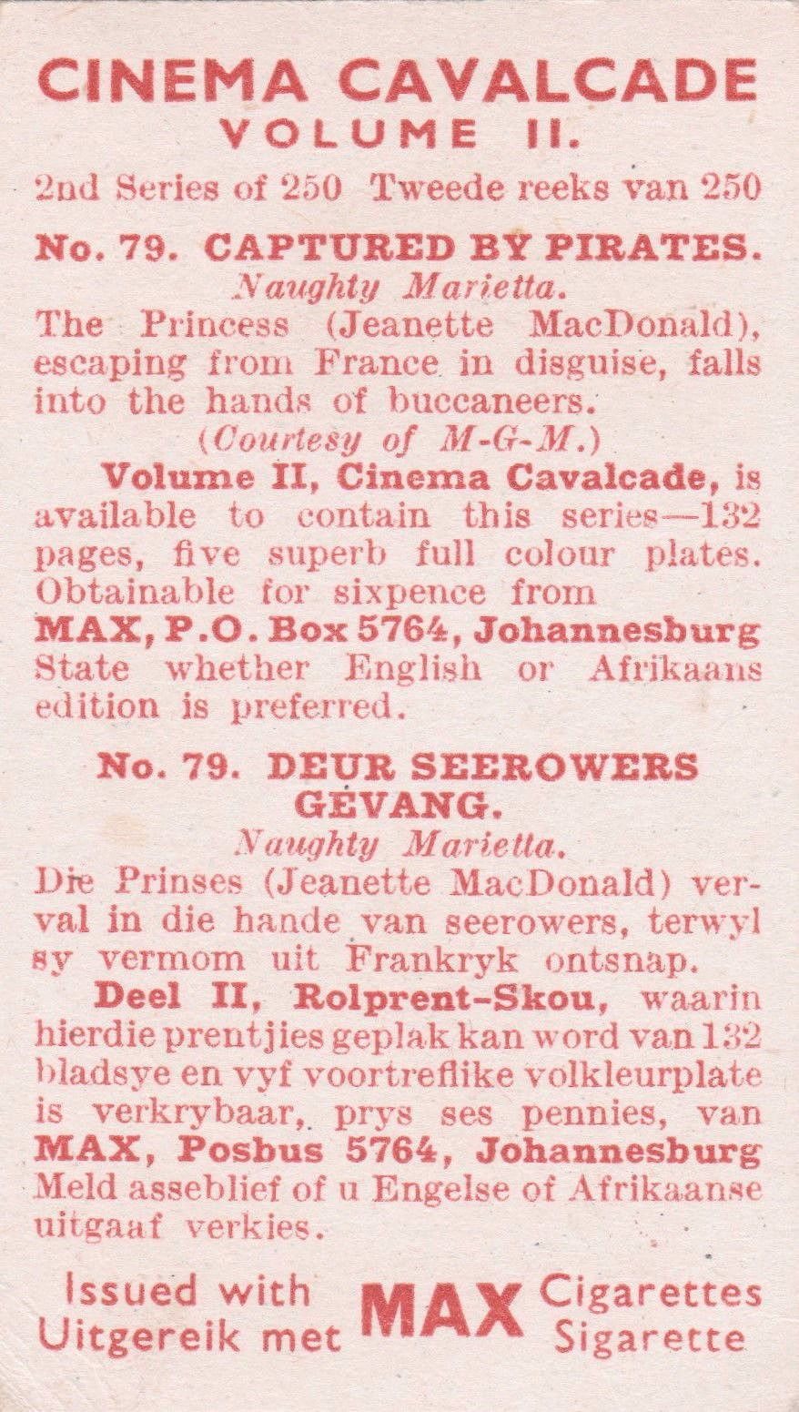 CAPTURED BY PIRATES.