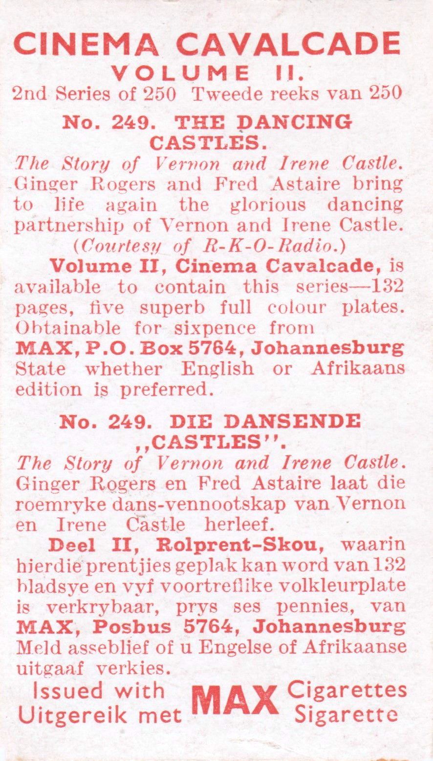 THE DANCING CASTLES.