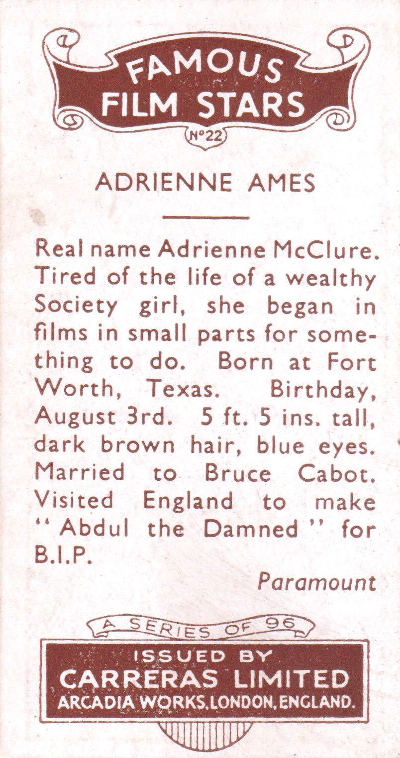 ADRIENNE AMES