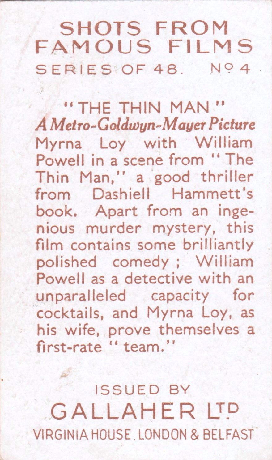 THE THIN MAN