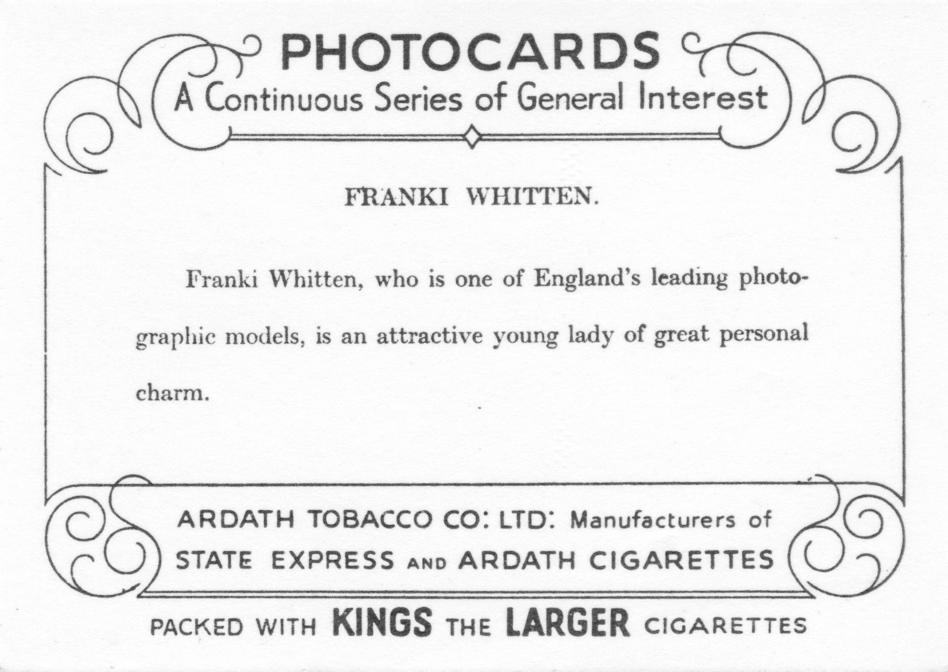 FRANKI WHITTEN