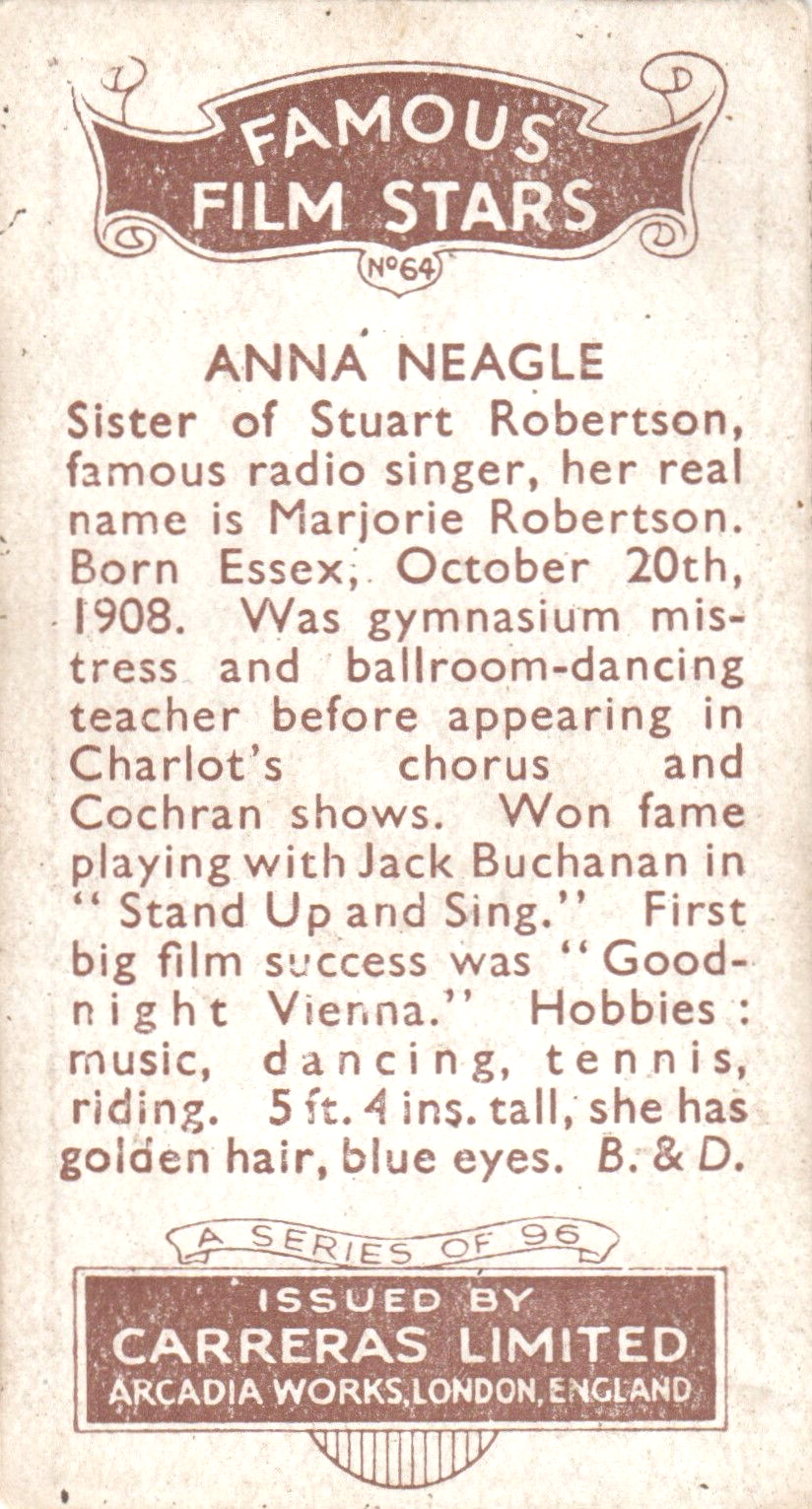ANNA NEAGLE