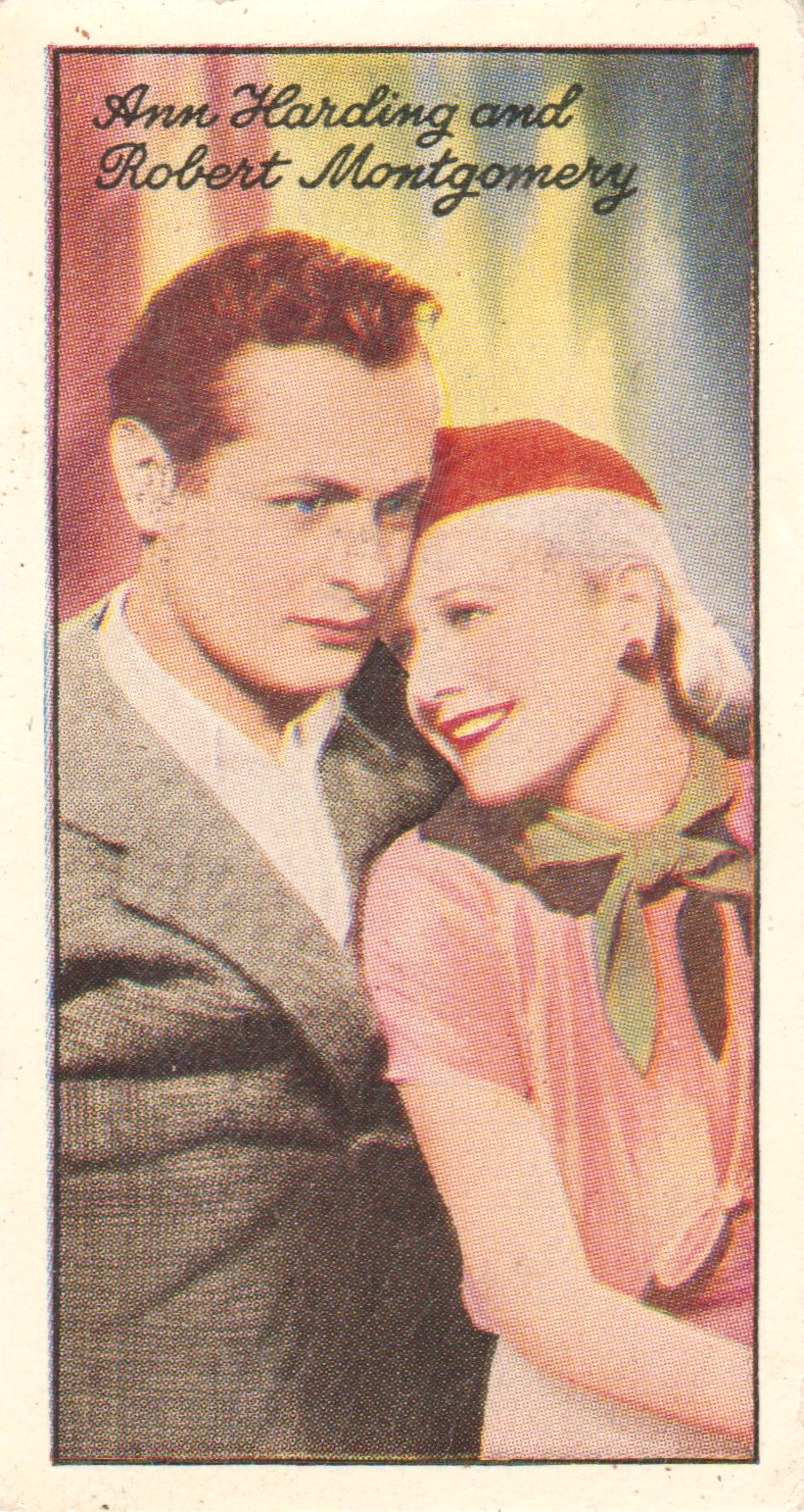 ANN HARDING AND ROBERT MONGOMERY