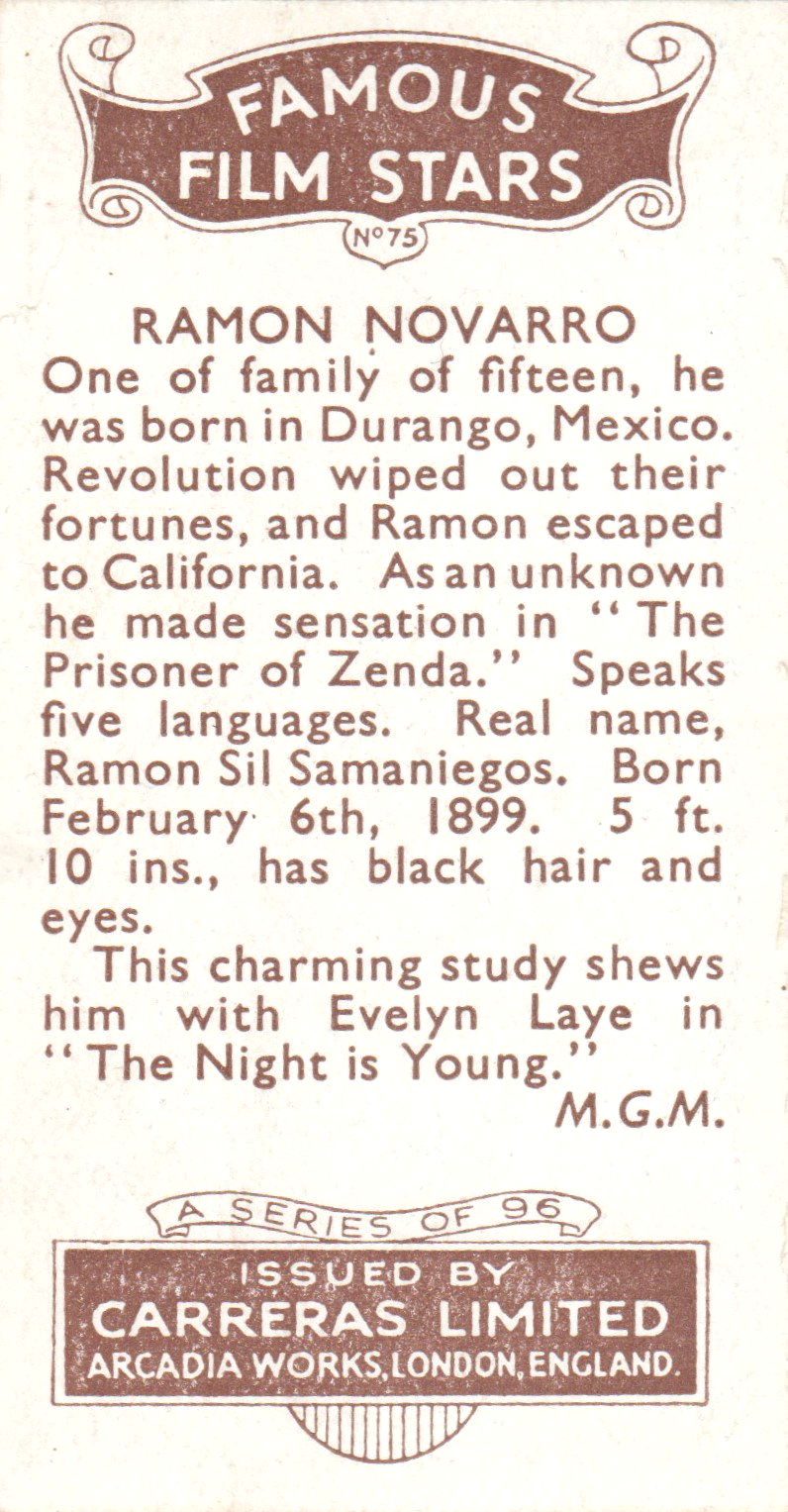 EVELYN LAYE AND RAMON NOVARRO