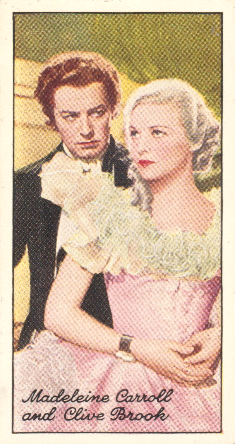 MADELEINE CARROLL AND CLIVE BROOK
