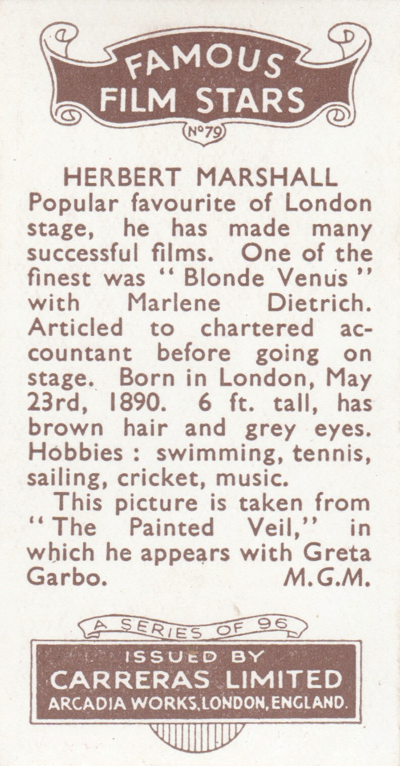 HERBERT MARSHALL