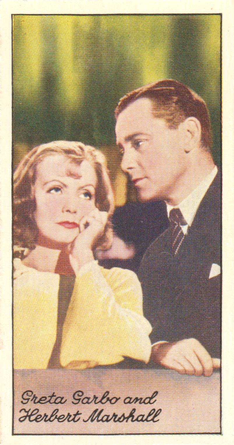GRETA GARBO AND HERBERT MARSHALL