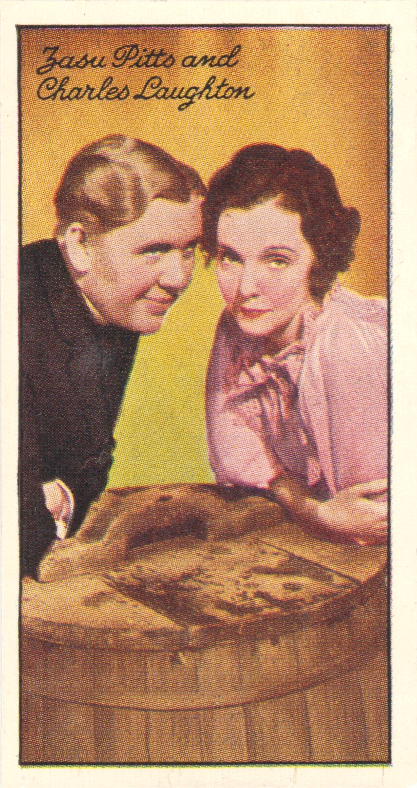 ZASU PITTS AND CHARLES LAUGHTON