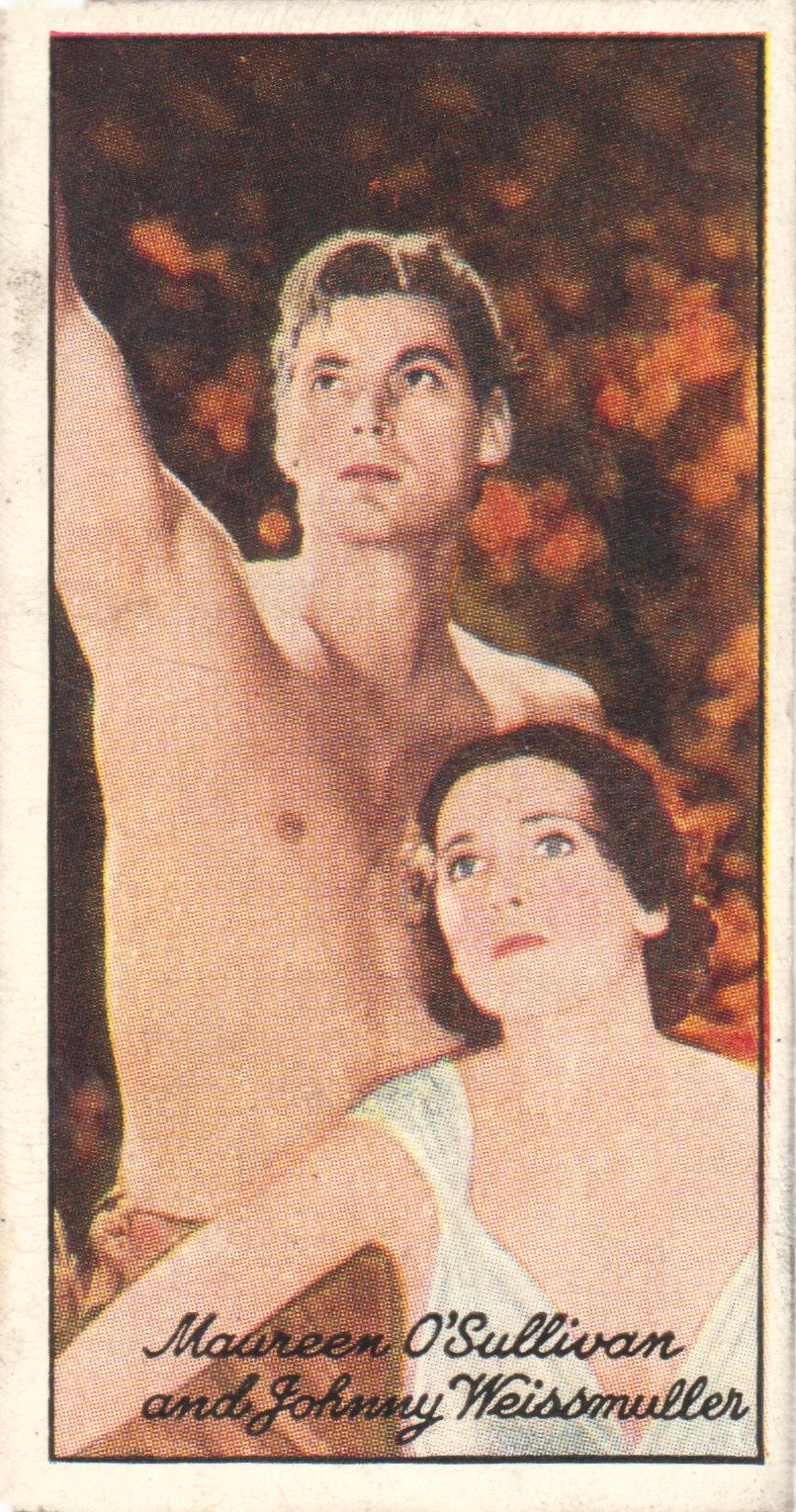 MAUREEN O'SULLIVAN AND JOHNNY WEISMULLER