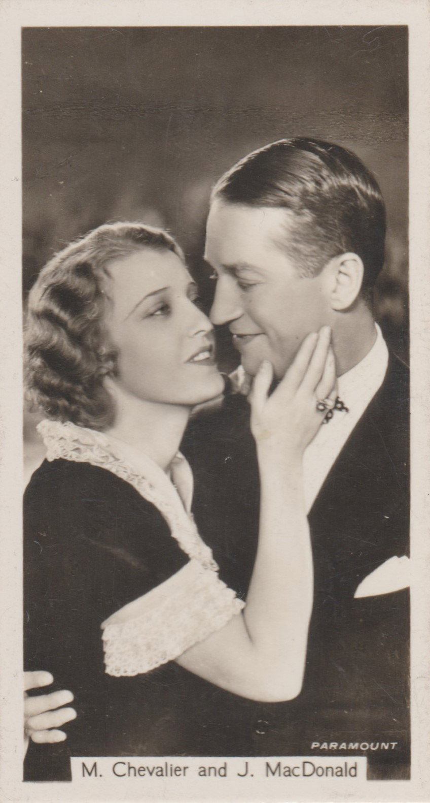 MAURICE CHEVALIER AND JEANETTE MACDONALD