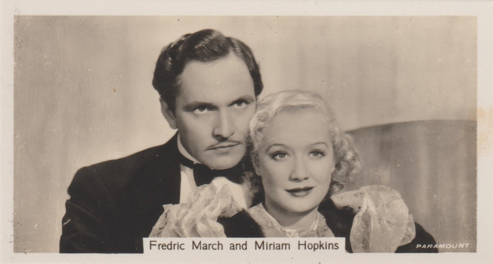 FREDRIC MARCH AND MIRIAM HOPKINS