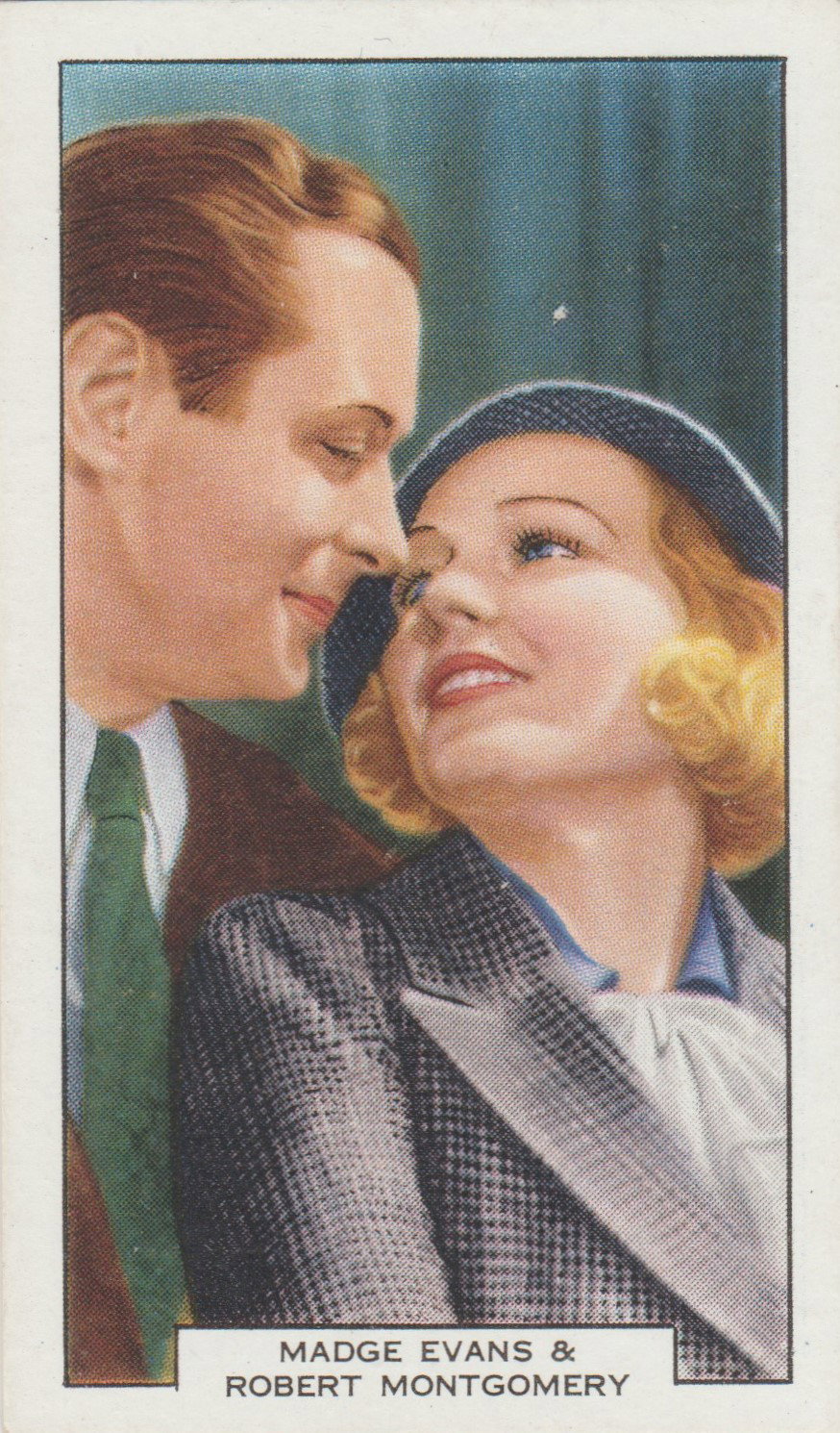 MADGE EVANS & ROBERT MONTGOMERY