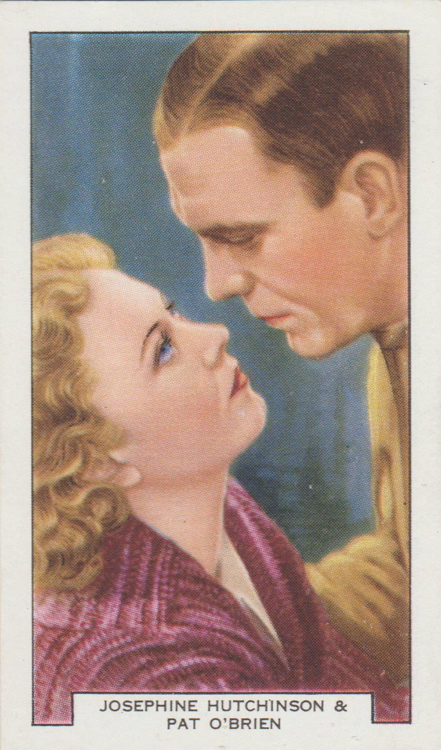 JOSEPHINE HUTCHINSON & PAT O'BRIEN