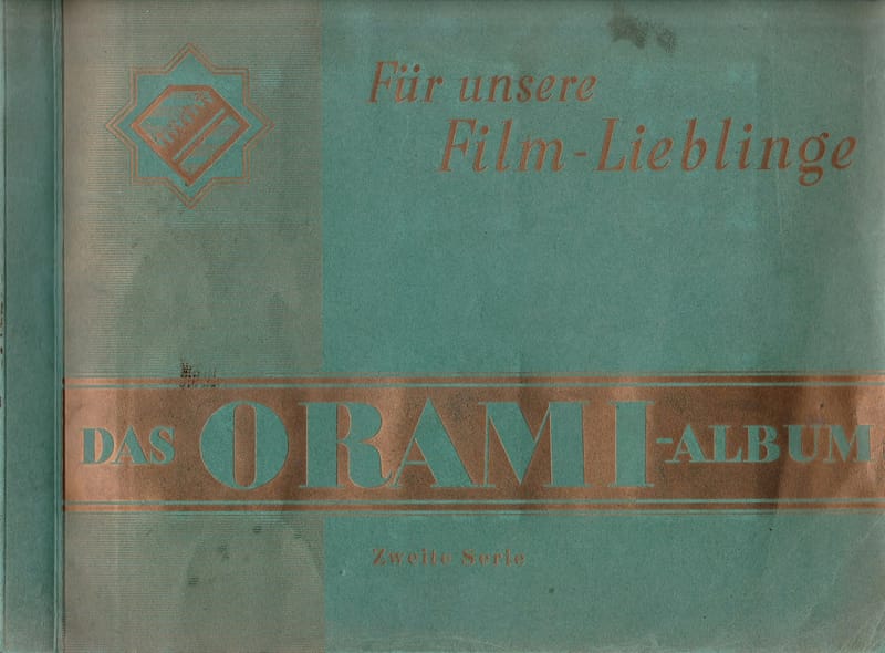 DAS ORAMI - ALBUM - Zweite Serie - CINEMA & CIGARETTE CARDS