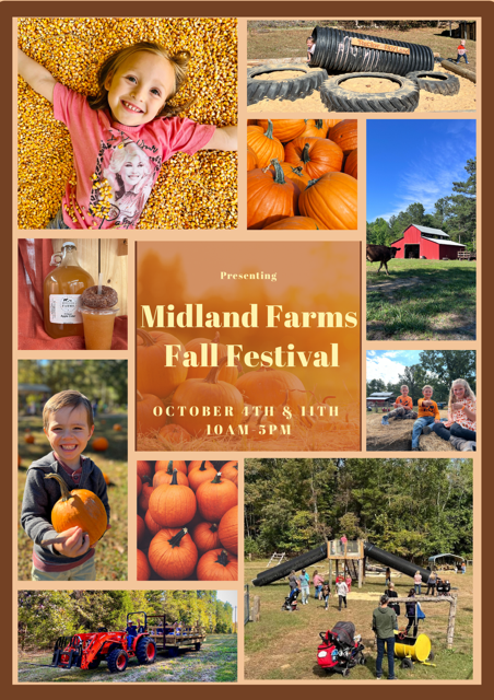 Midland Farms Fall Festival October 4th
