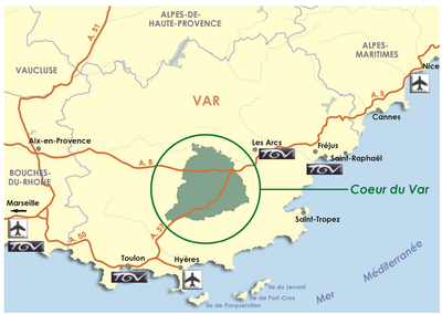 Territoire de la CPTS Coeur du Var