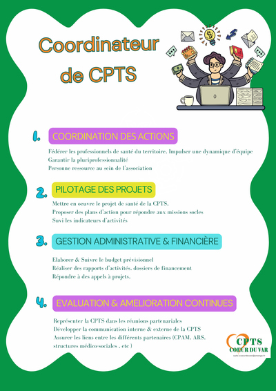 Coordinateur d'une CPTS