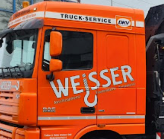 Weisser Abschleppdienst