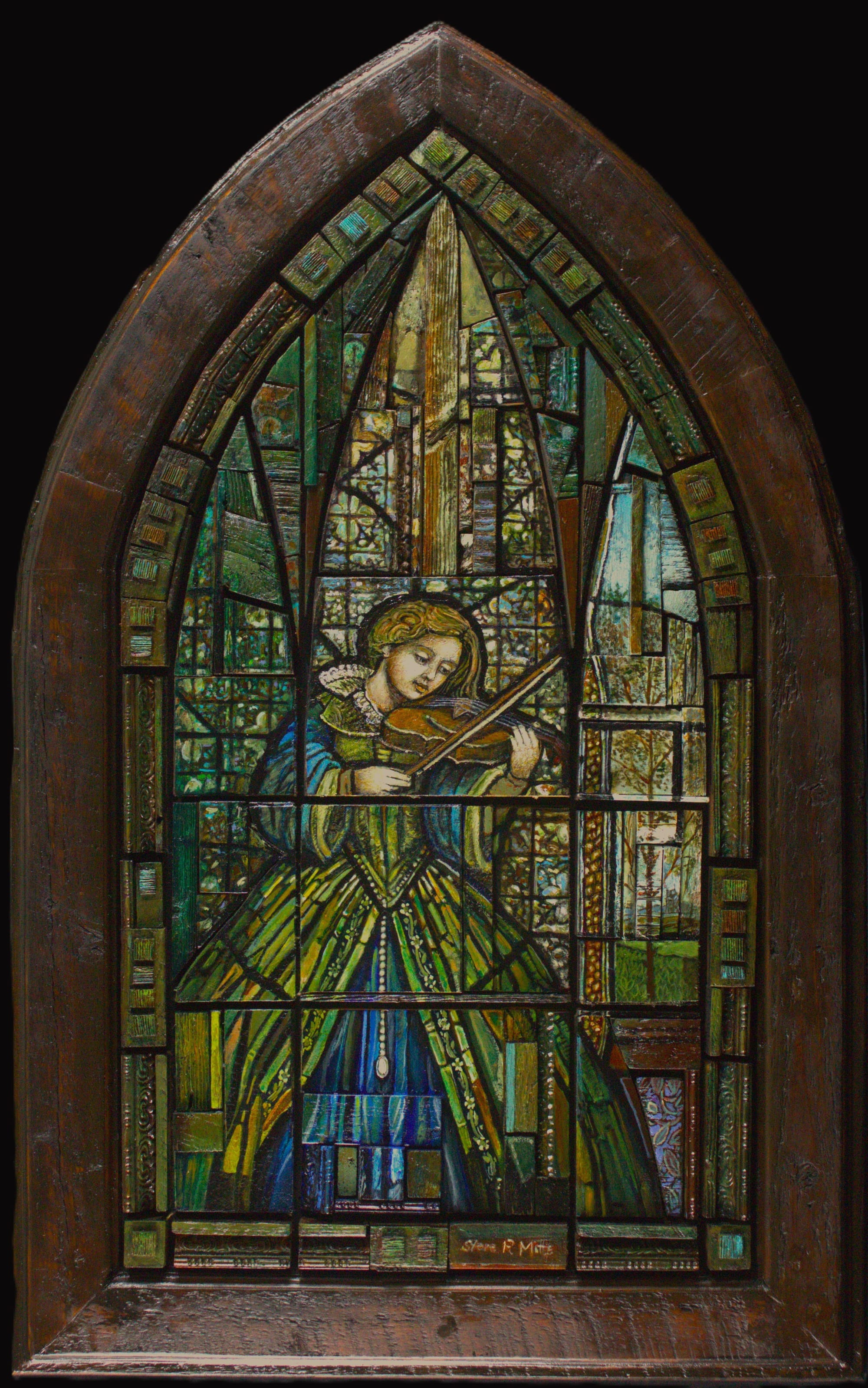 Stained Glass Curtain