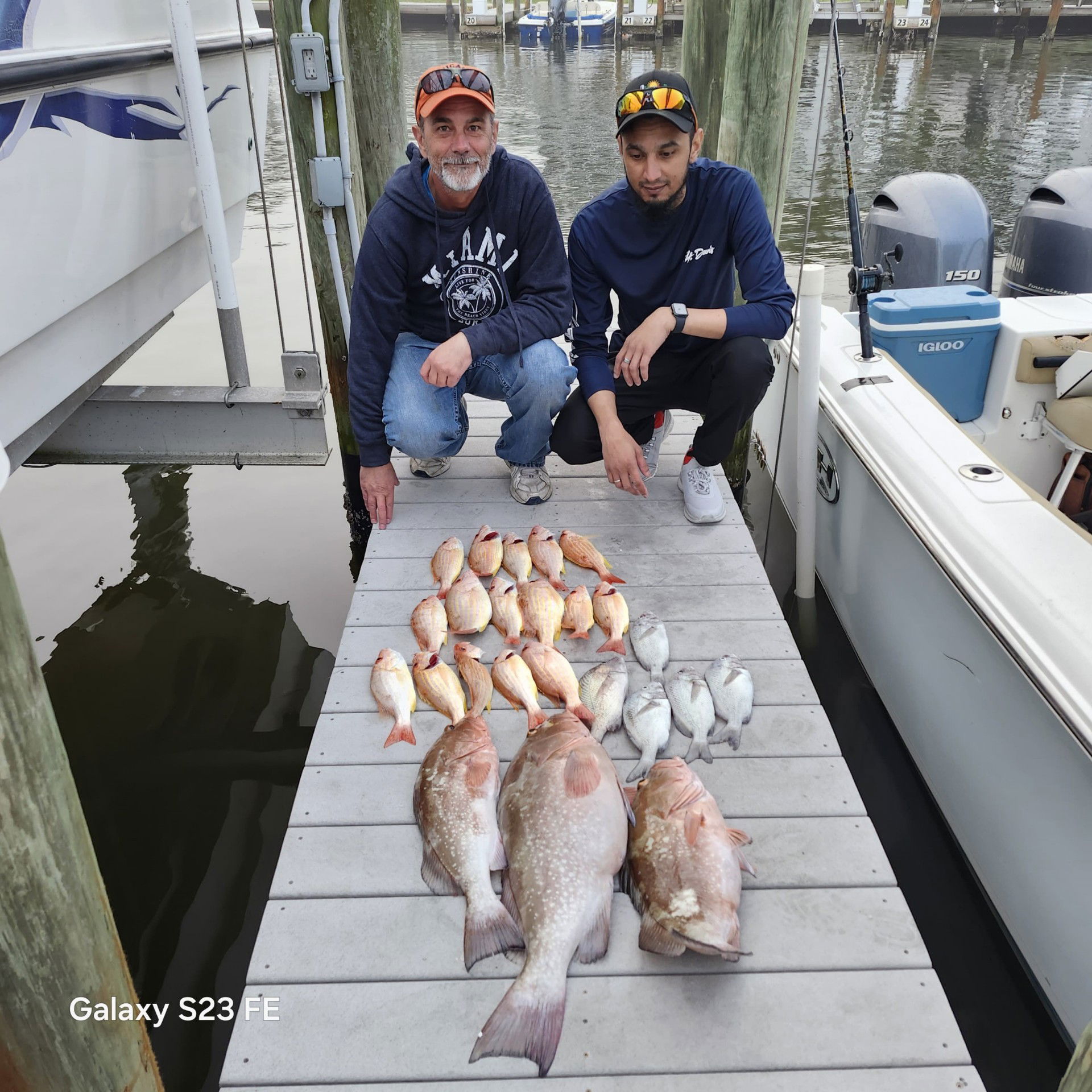 Bob and Bro with table fare Dec 2025