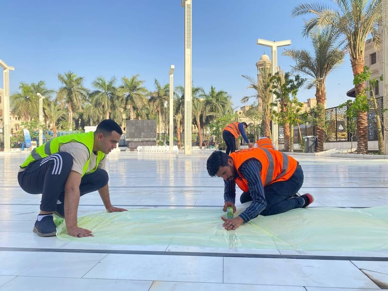 إطعام المولد النبوى الشريف بالجامع الأزهر