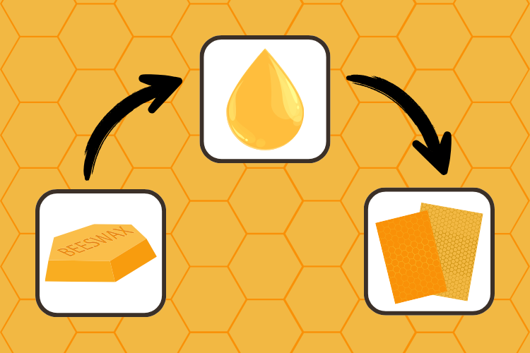 Solid→Liquid→Solid