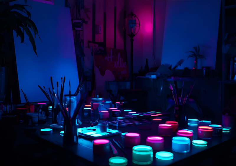 Unique Glow Paints