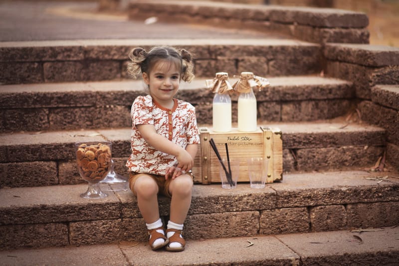 הטוהר הזה של הבונבון שבגזירת תלתל נהיה גבר קטן