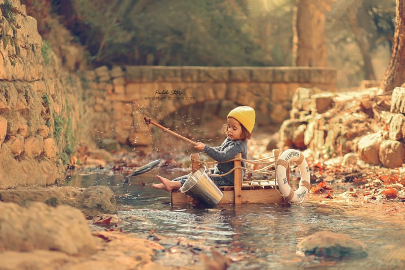 הטוהר הזה של הבונבון שבגזירת תלתל נהיה גבר קטן