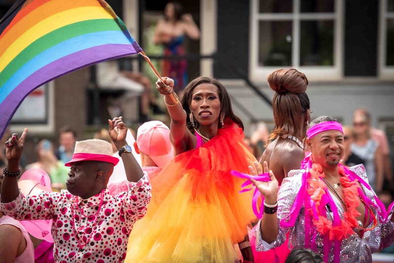 WAVE7 Creatives at the 2024 Amsterdam Pride Canal Parade