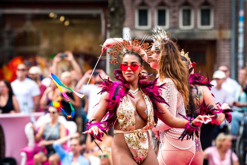 WAVE7 Creatives at the 2024 Amsterdam Pride Canal Parade