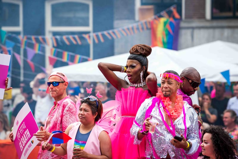 WAVE7 Creatives at the 2024 Amsterdam Pride Canal Parade