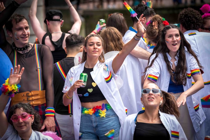 WAVE7 Creatives at the 2024 Amsterdam Pride Canal Parade