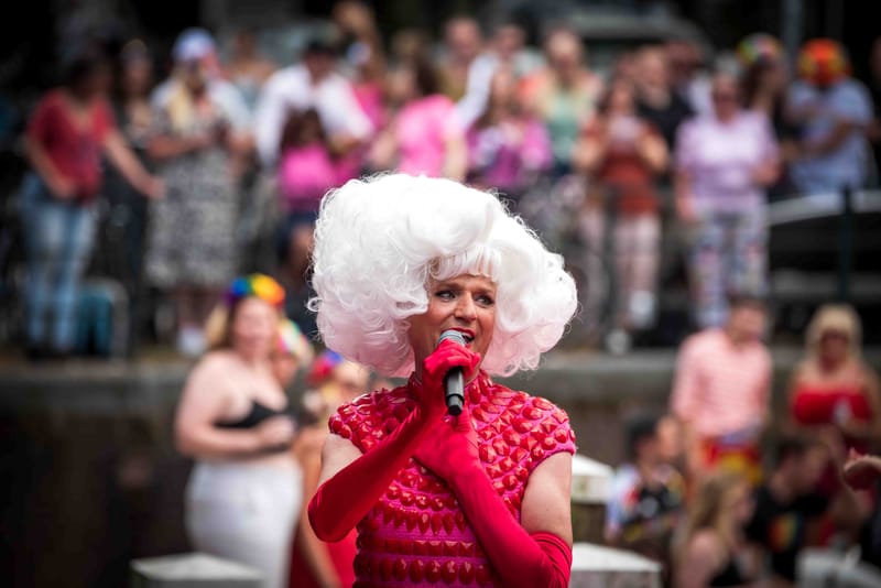 WAVE7 Creatives at the 2024 Amsterdam Pride Canal Parade