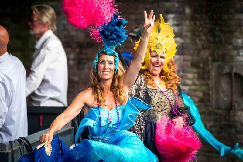 WAVE7 Creatives at the 2024 Amsterdam Pride Canal Parade