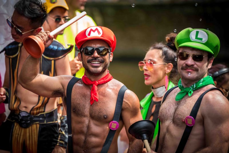 WAVE7 Creatives at the 2024 Amsterdam Pride Canal Parade